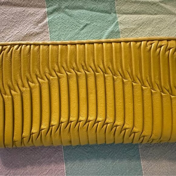 Yellow Coach Wallet - Picture 3 of 3
